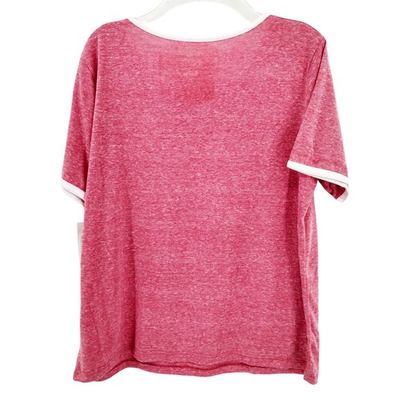 Roxy Good Ribes Ringer Tee - XL - Picture 2 of 6